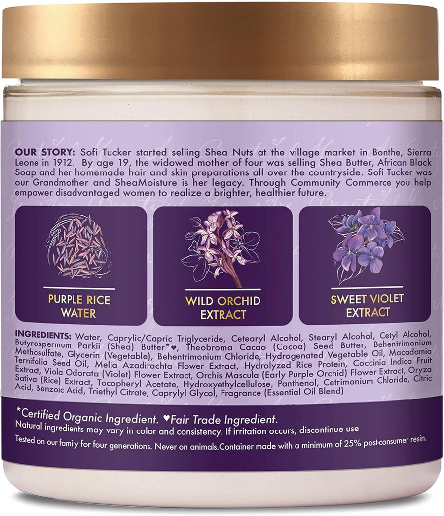 Shea Moisture - Masque force + protection de la couleur - 227g - Shea Moisture - Ethni Beauty Market