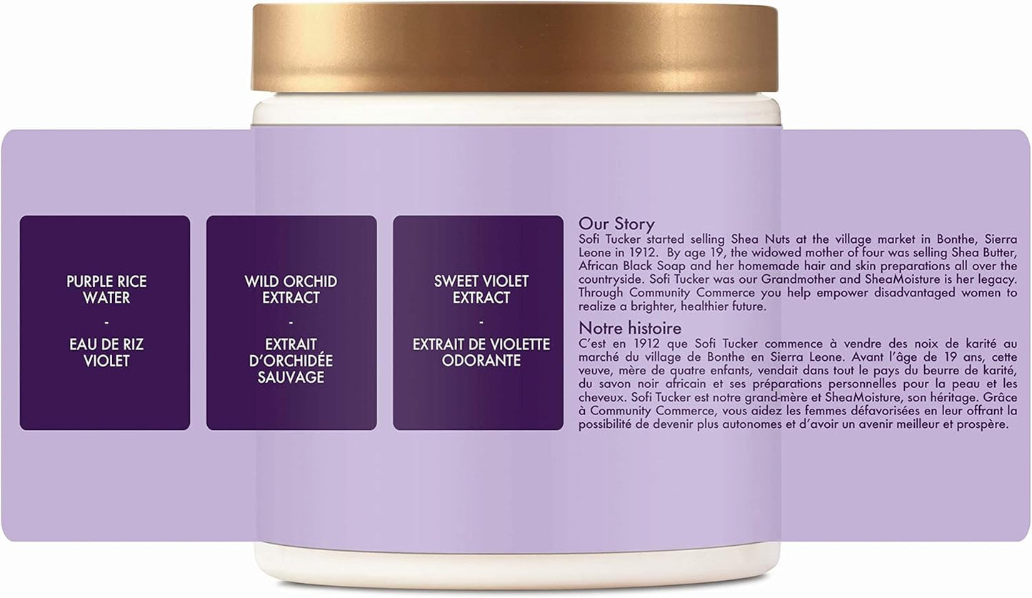 Shea Moisture - Masque force + protection de la couleur - 227g - Shea Moisture - Ethni Beauty Market