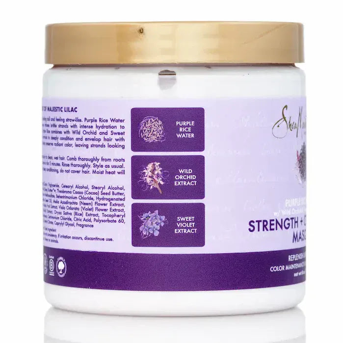 Shea Moisture - Masque force + protection de la couleur - 227g - Shea Moisture - Ethni Beauty Market