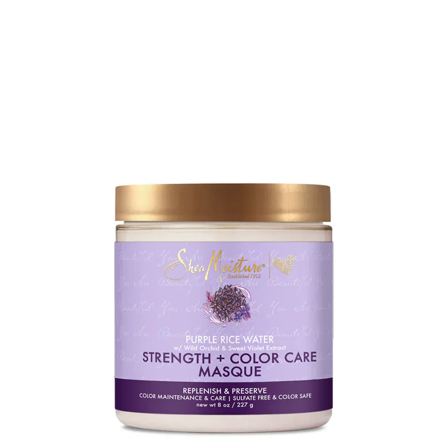 Shea Moisture - Masque force + protection de la couleur - 227g - Shea Moisture - Ethni Beauty Market