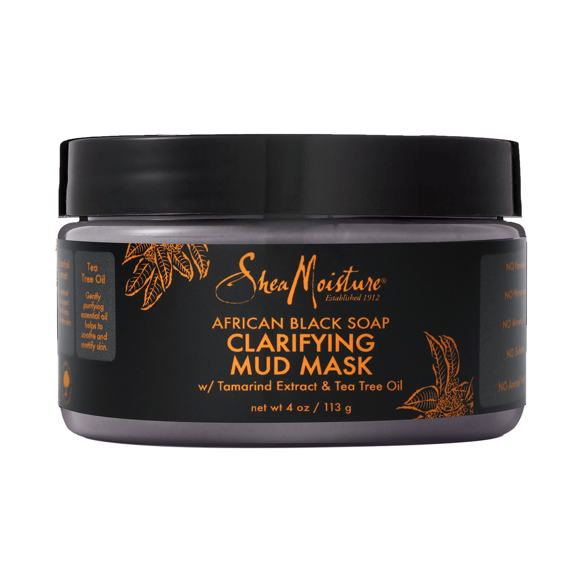 Shea Moisture - African Black Soap - Masque visage "clarifying" - 113g - Shea Moisture - Ethni Beauty Market