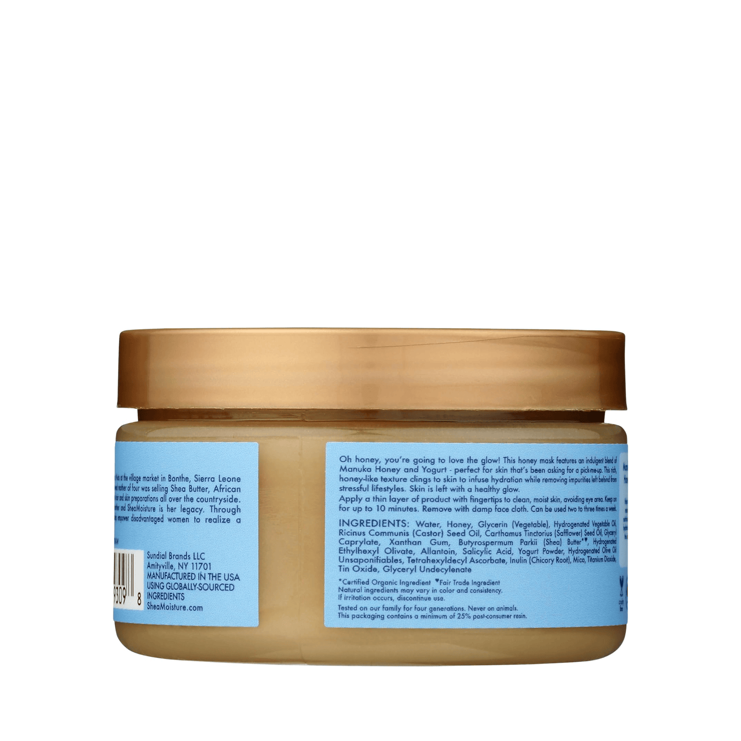 Shea Moisture - Manuka honey & yogurt - Masque au miel "Glow getter" - 113g - Shea Moisture - Ethni Beauty Market
