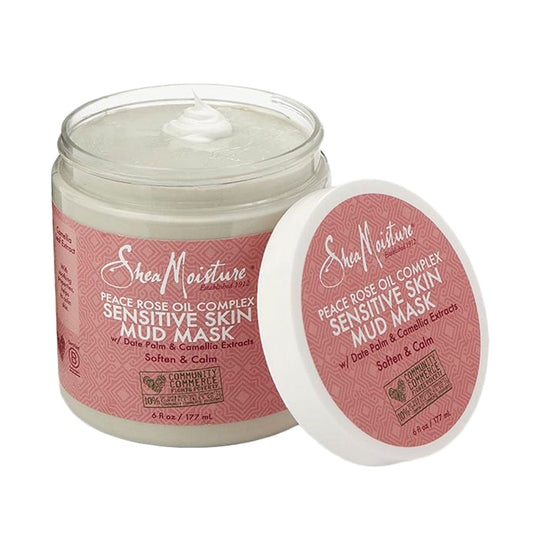 Shea Moisture - Peace Rose Oil Complex - Sensitive skin mud mask - 177 ml - Shea Moisture - Ethni Beauty Market