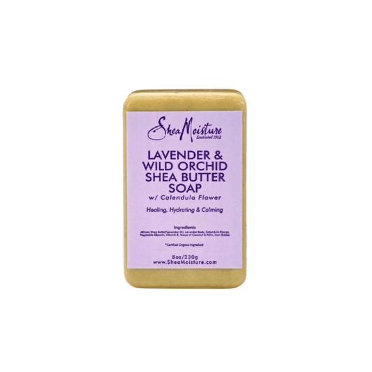 Shea Moisture - Savon Au Beurre De Karité Lavande Et Orchidée Sauvage 230G - Shea Moisture - Ethni Beauty Market