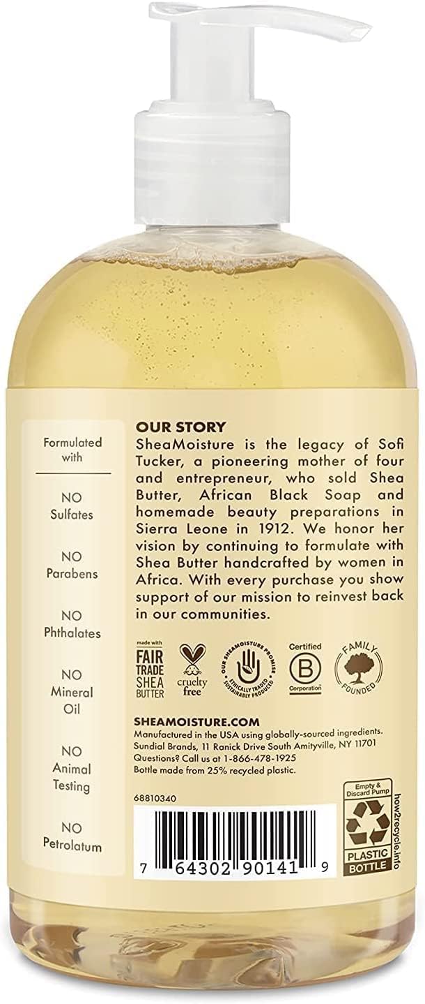 Shea Moisture - Shampoing 2 En 1 Pour Bébé Au Beurre De Karité Brut 384ml - Shea Moisture - Ethni Beauty Market