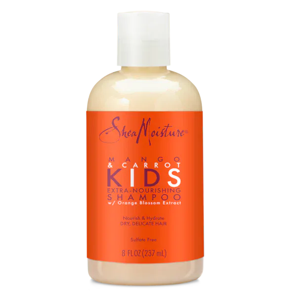 Shea Moisture - Extra Nourishing Shampoo For Children Mango & Carrot - 237ml - Shea Moisture - Ethni Beauty Market