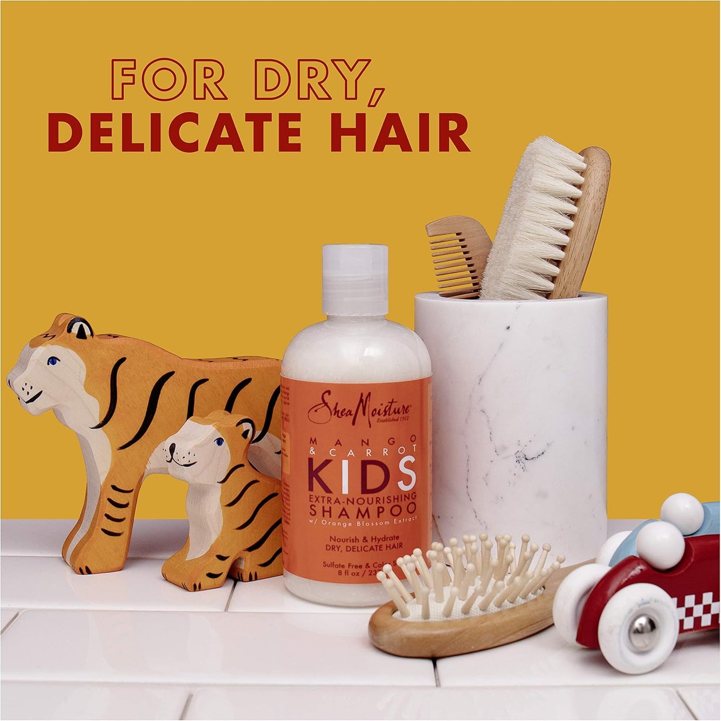 Shea Moisture - Extra Nourishing Shampoo For Children Mango & Carrot - 237ml - Shea Moisture - Ethni Beauty Market
