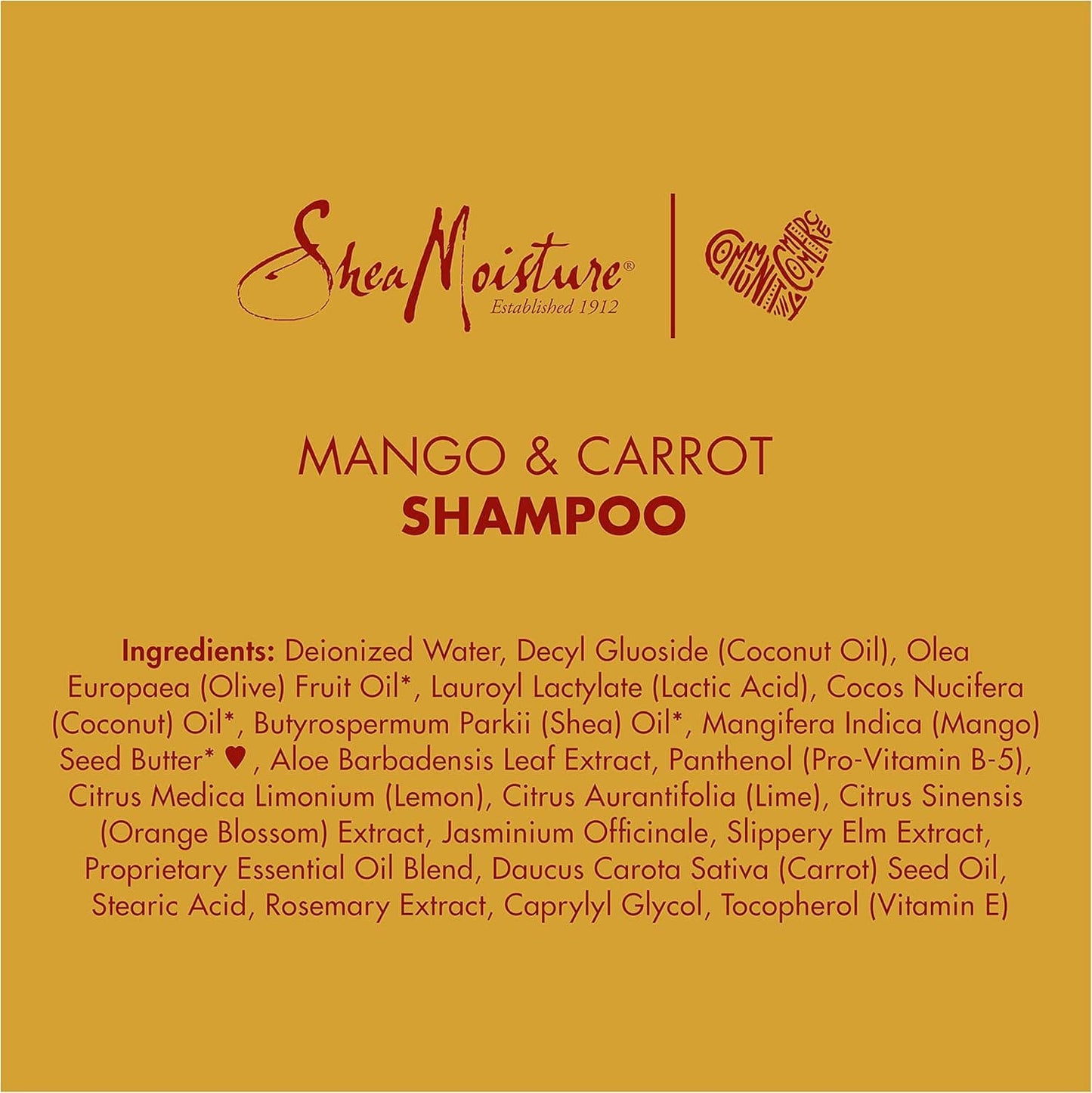 Shea Moisture - Extra Nourishing Shampoo For Children Mango & Carrot - 237ml - Shea Moisture - Ethni Beauty Market