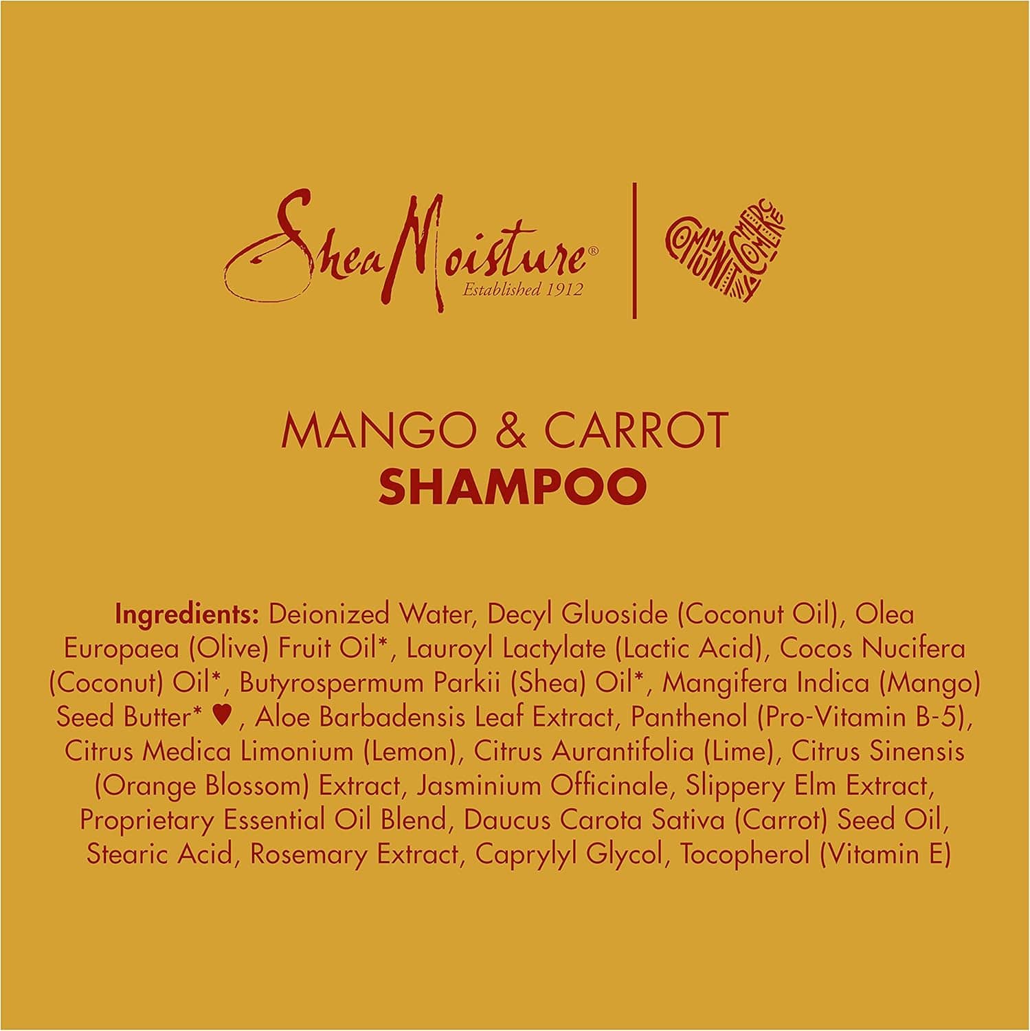 Shea Moisture - Extra Nourishing Shampoo For Children Mango & Carrot - 237ml - Shea Moisture - Ethni Beauty Market