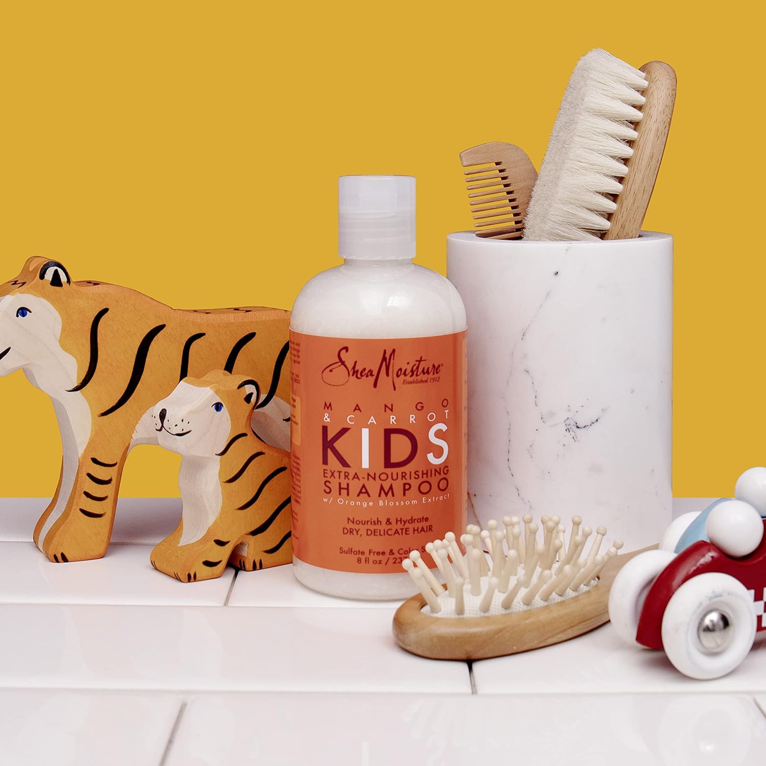 Shea Moisture - Extra Nourishing Shampoo For Children Mango & Carrot - 237ml - Shea Moisture - Ethni Beauty Market