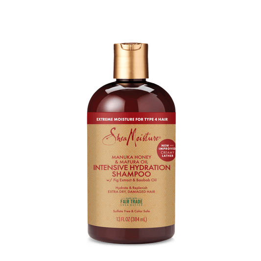 Shea Moisture - Shampoing Hydratant Au Miel De Manuka & Mafura "Intensive hydratation shampoo" - 384ml - Shea Moisture - Ethni Beauty Market
