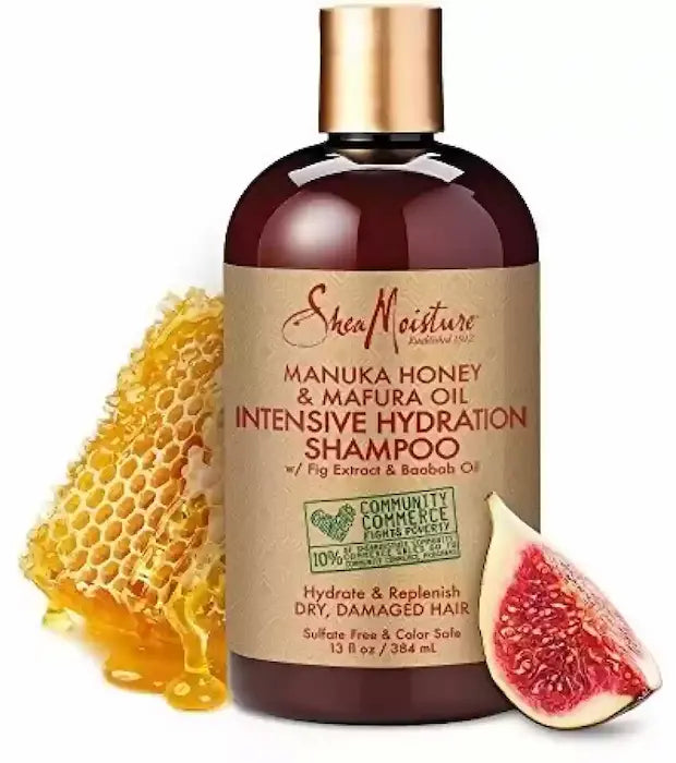 Shea Moisture - Shampoing Hydratant Au Miel De Manuka & Mafura "Intensive hydratation shampoo" - 384ml - Shea Moisture - Ethni Beauty Market