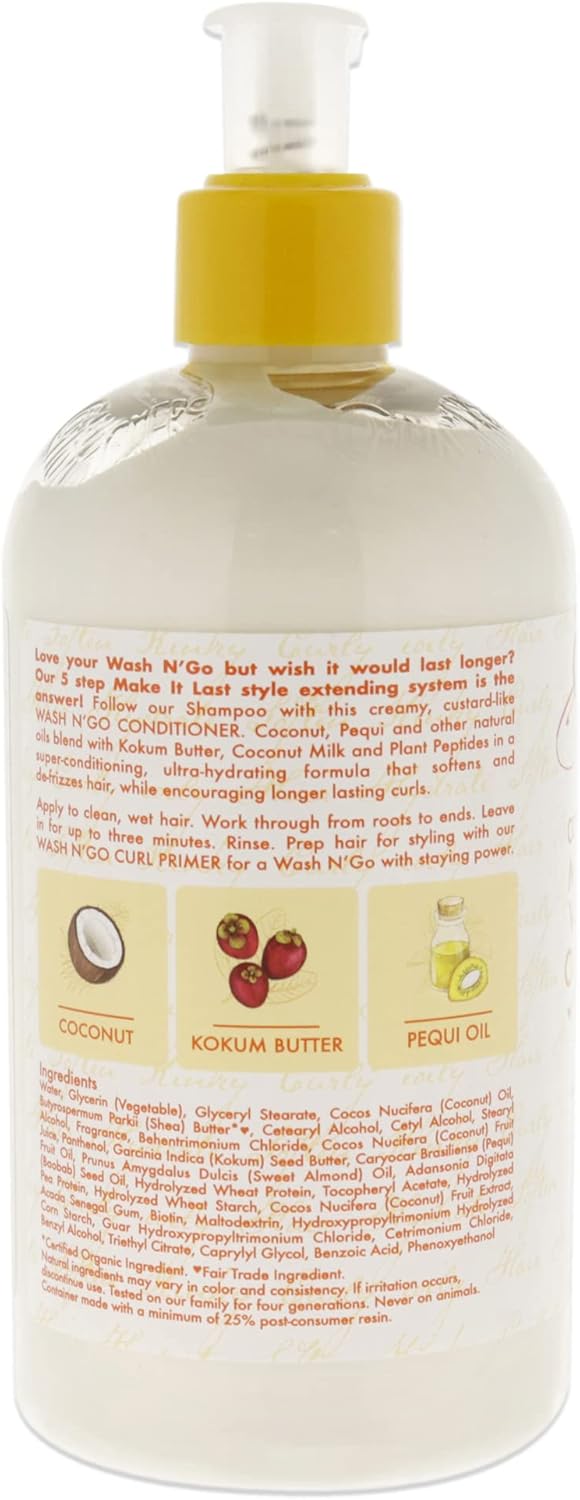 Shea Moisture - "Make it Last" wash n go shampoo - 354ml - Shea Moisture - Ethni Beauty Market