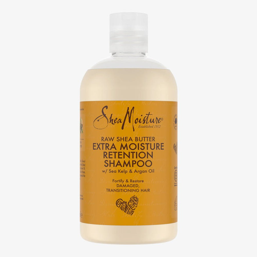 Shea Moisture Raw Shea Butter - Shampoing Rétention D’Hydratation 384ml - Shea Moisture - Ethni Beauty Market