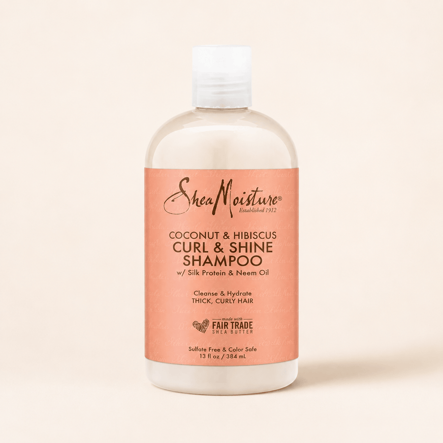 SheaMoisture Shampoing Coconut & Hibiscus (cheveux bouclés) 384ml - Shea Moisture - Ethni Beauty Market