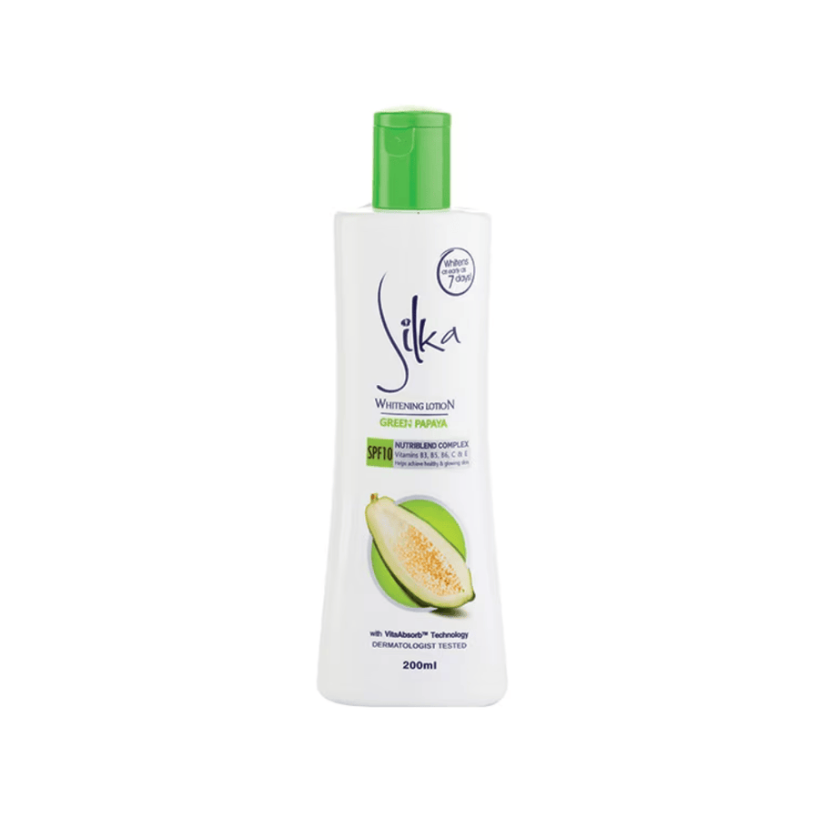 Silka - Lotion éclaircissante SPF10 "green papaya" - 200ml - Silka - Ethni Beauty Market