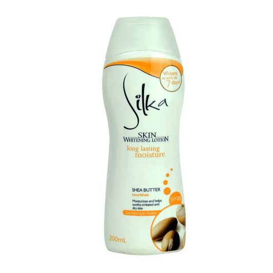 Silka - Shea Butter Skin Whitening Lotion SPF23 "Skin Whitening Lotion Long Lasting" 200 ML - Silka - Ethni Beauty Market