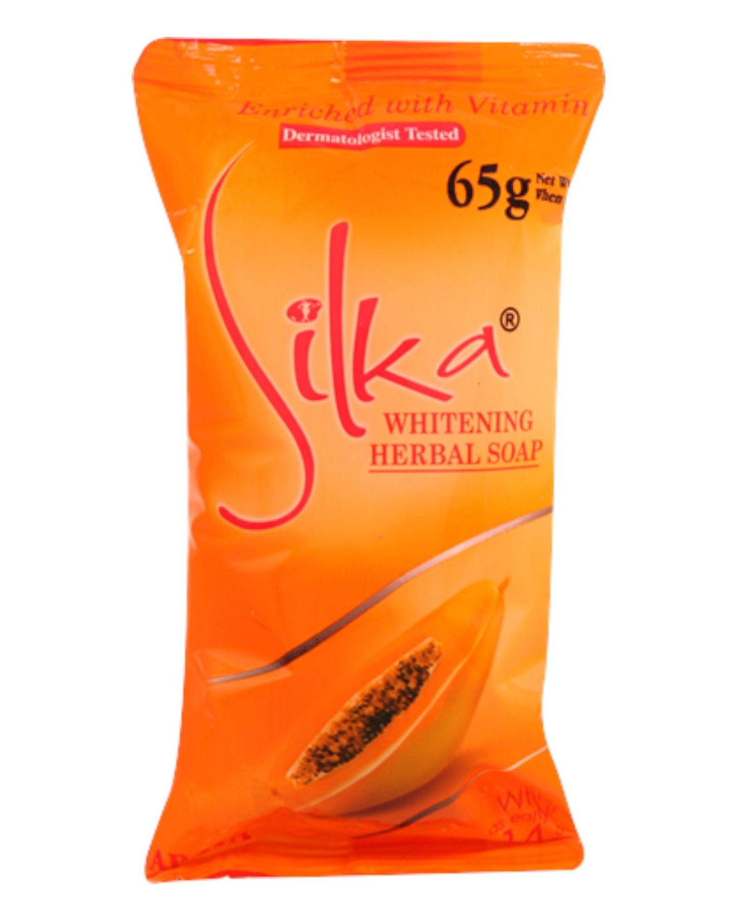 Silka - Savon Éclaircissant à La Papaye - "Whitening Herbal Soap" (Plusieurs contenances disponibles) - Silka - Ethni Beauty Market