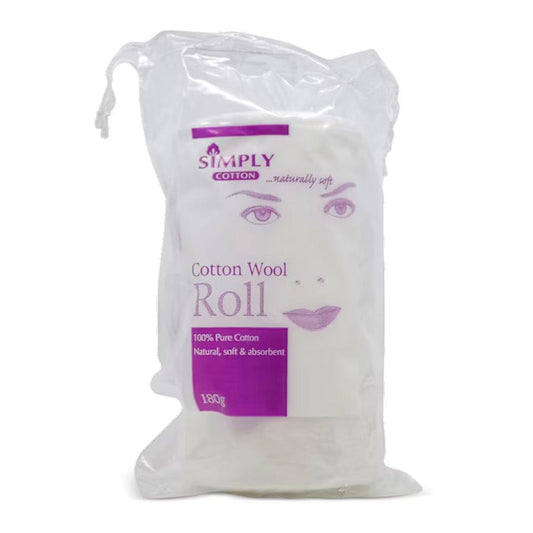Simply Cotton - Cotton disc (wool roll) - 180g - Simply Cotton - Ethni Beauty Market