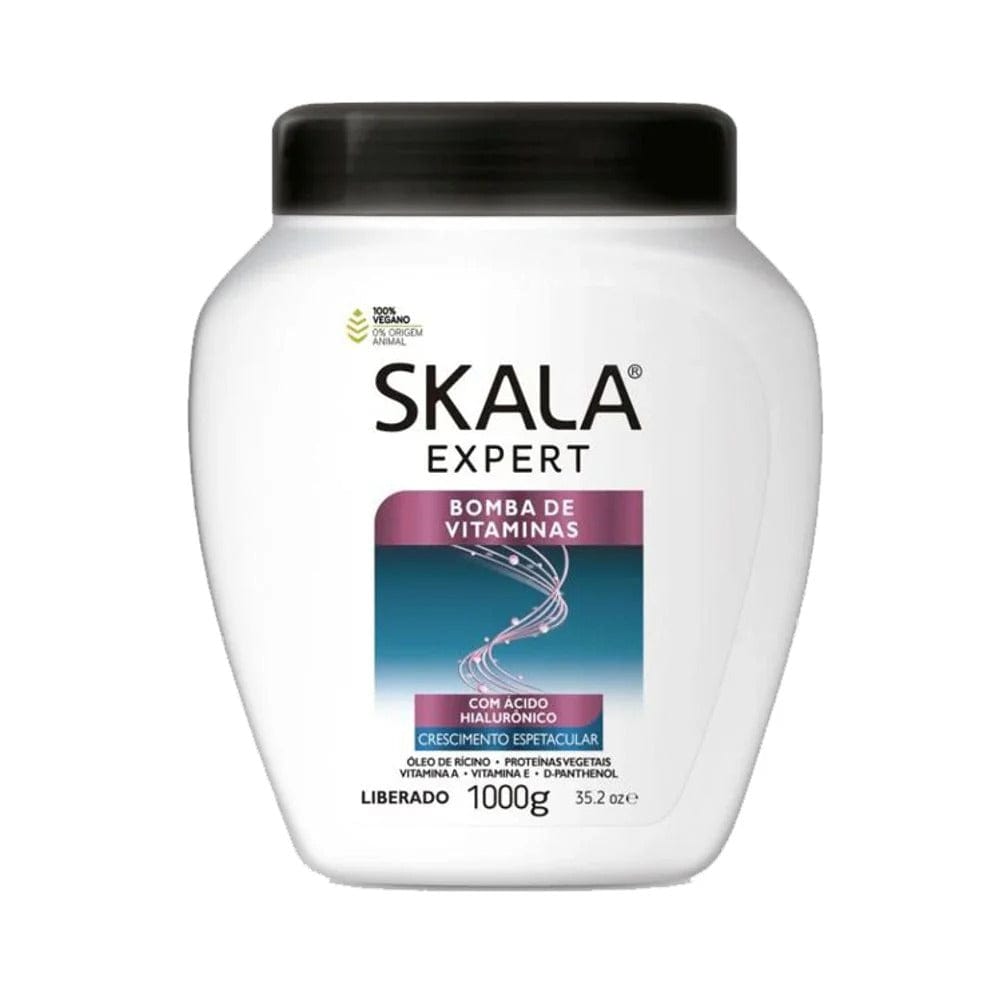 SKALA Crème Capillaire Skala - Créme Capillaire Bombe de Vitamine à L'acide Hyaluronique "Bomba De Vitaminas Co-Wash" 1000g