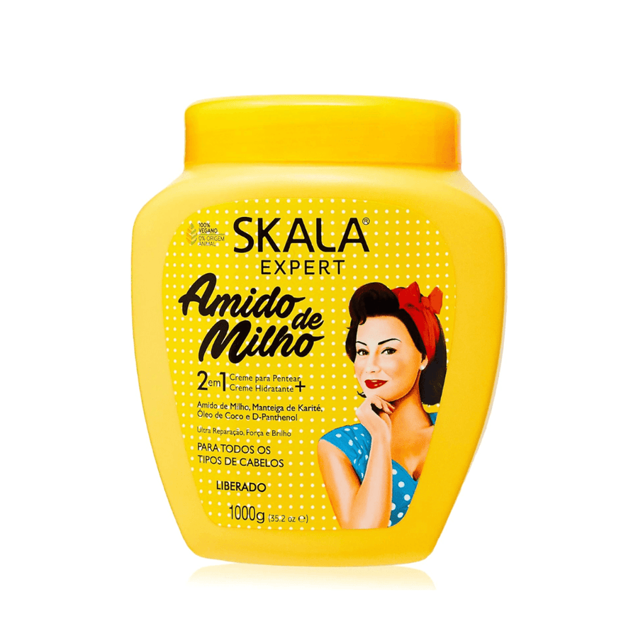 Skala - Crème coiffante et hydratante à L'Amidon de Maïs - 1000g - SKALA - Ethni Beauty Market