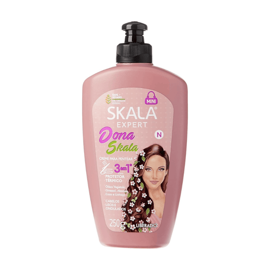 SKALA Crème Capillaire Skala  Expert - Créme de coiffage 3en1  Dona Skala 3in1 Creme - 250g