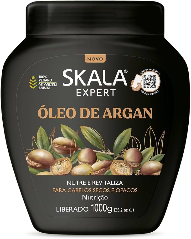 SKALA Crème Capillaire Skala Expert -  Crème Revitalisante Oleo De Argan Marroquino Treatment - 1000g