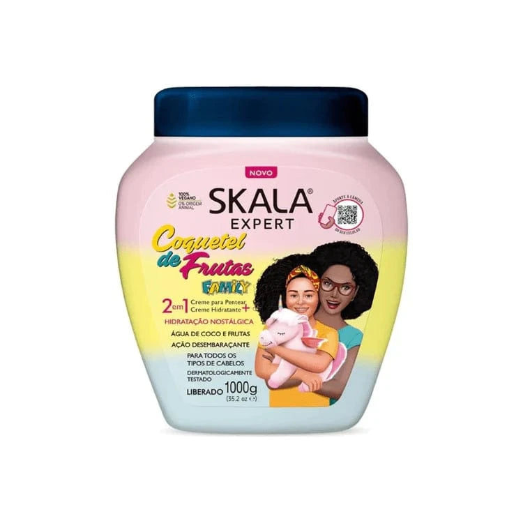 Skala Expert - Crème Revitalisante Fruit Cocktail "Hair Cream Hair Treatment Conditioning" 1000g - SKALA - Ethni Beauty Market