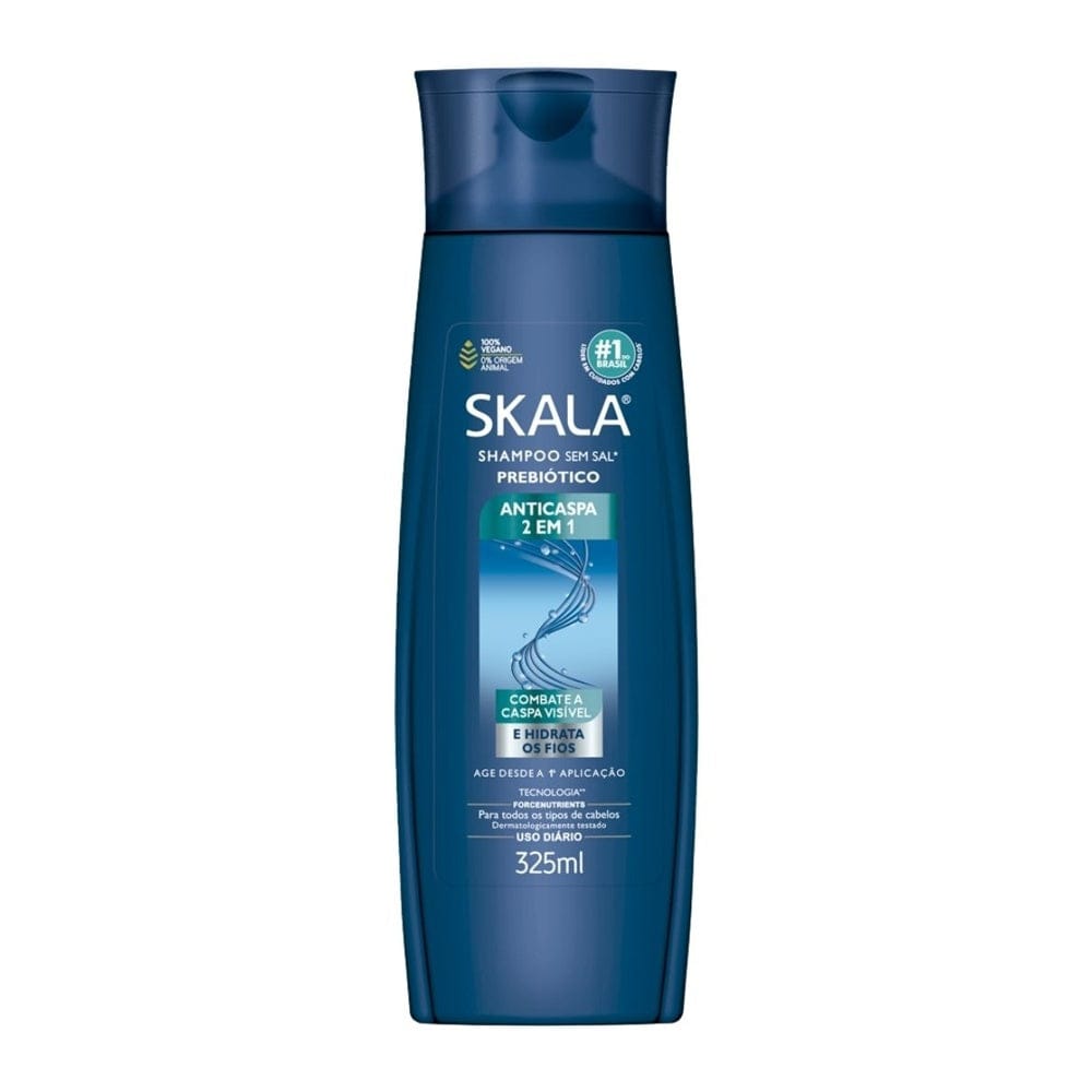 Skala - Shampoing Antipelliculaire Homme 2en1 "Anticaspa Men 2in1 Shampoo" 325ml - SKALA - Ethni Beauty Market