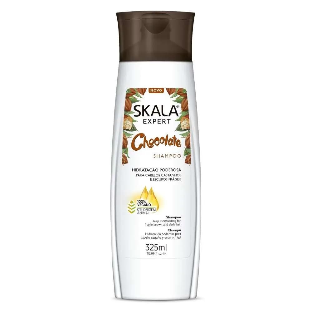 Skala - Shampoing Hydratant et Nourrissant Chocolat Vegan "Chocolate Shampoo" 325ml - SKALA - Ethni Beauty Market