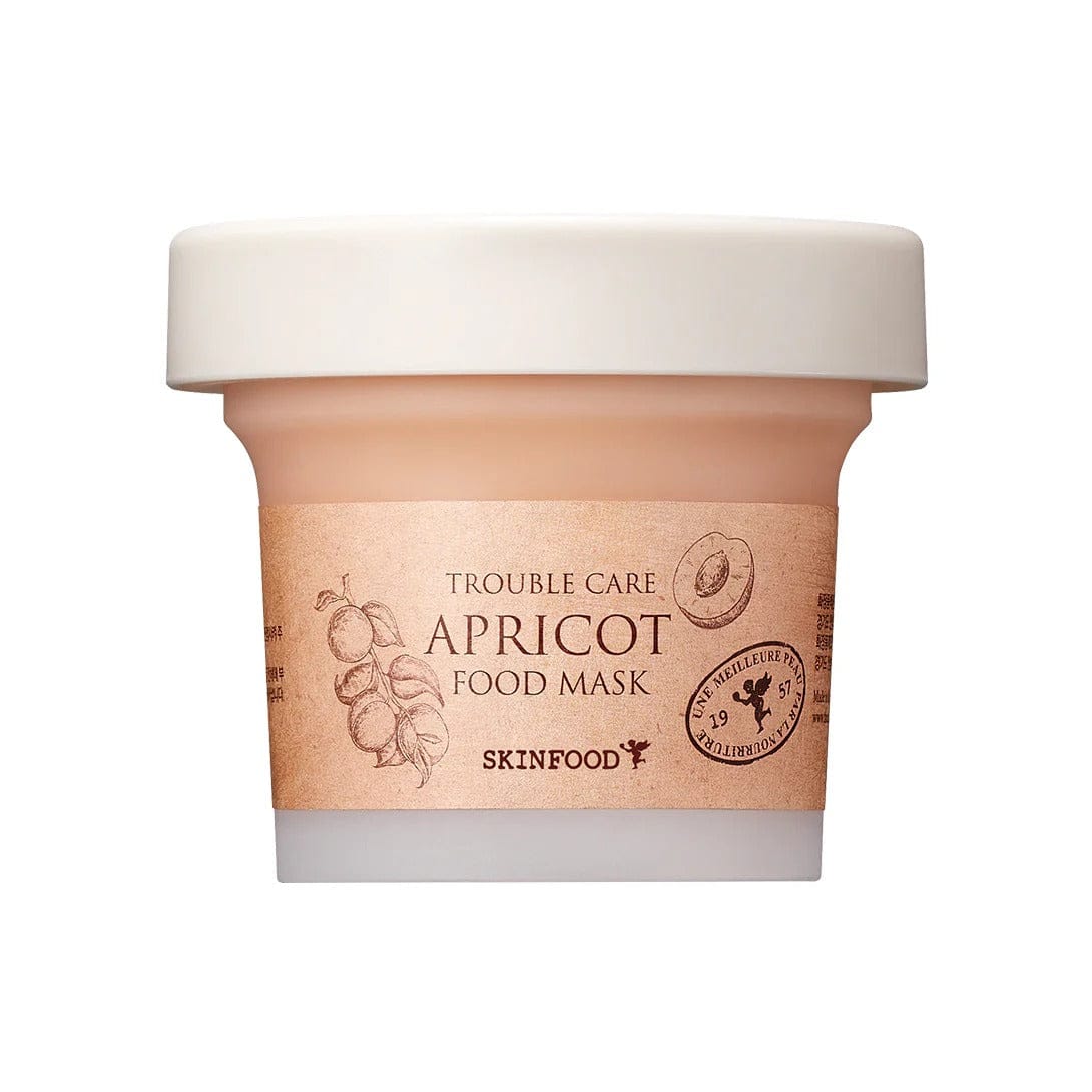 SKINFOOD Masque Visage Apricot SKINFOOD - Masque visage au sucre noir- plusieurs options possibles- 120g (Collection Anti-Gaspi)