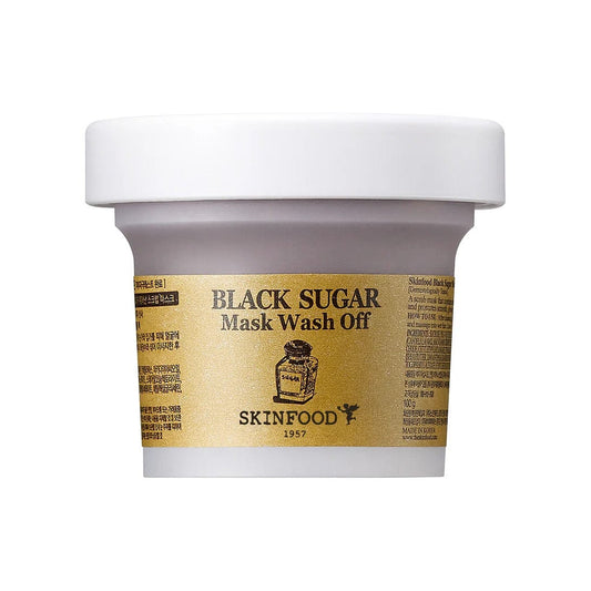 SKINFOOD Masque Visage Black Sugar SKINFOOD - Masque visage au sucre noir- plusieurs options possibles- 120g (Collection Anti-Gaspi)