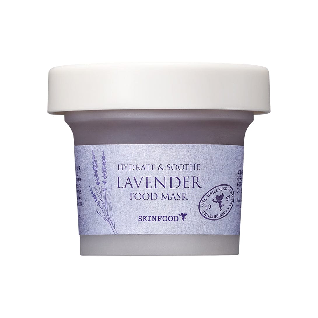 SKINFOOD Masque Visage Lavender SKINFOOD - Masque visage au sucre noir- plusieurs options possibles- 120g (Collection Anti-Gaspi)