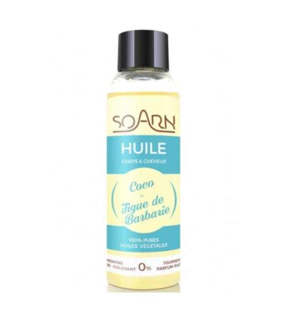 Soarn - Huile cheveux & corps "Coco & Figue de Barbarie" - 100ml - Soarn - Ethni Beauty Market