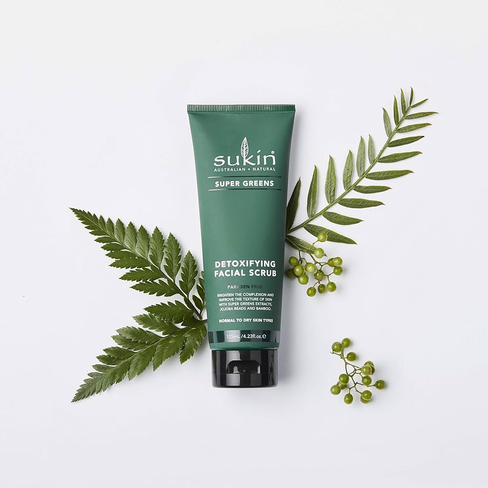 Sukin - “Super Greens” Facial Scrub - 125ml - Sukin - Ethni Beauty Market