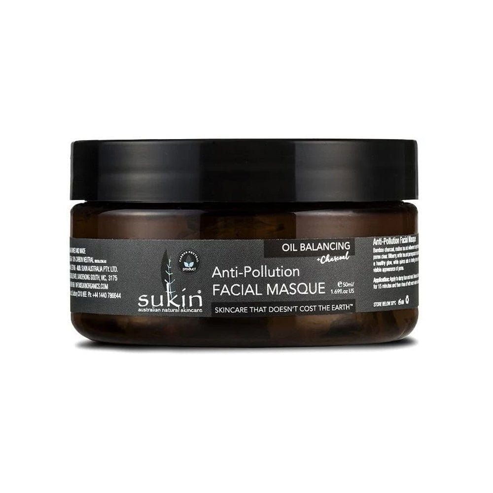 Sukin - Face mask with balancing oil and charcoal - 100ml - Sukin - Ethni Beauty Market