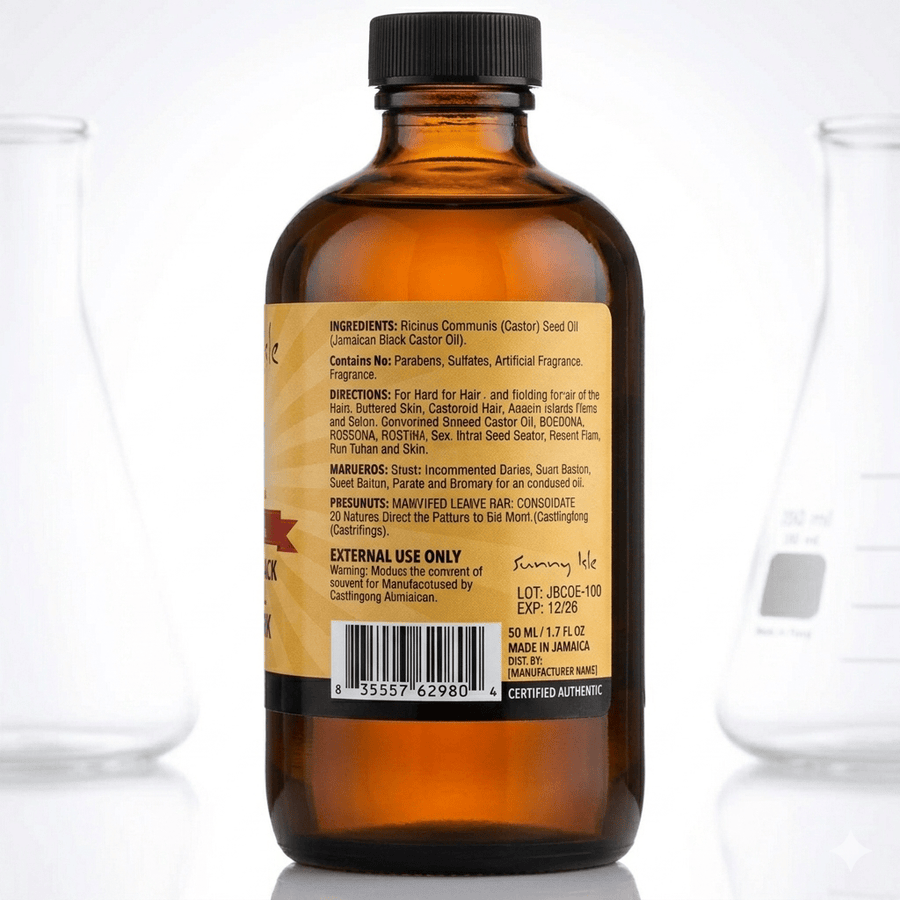 Sunny Isle - Jamaican Black Castor Oil Extra Dark 236 ml - Sunny Isle - Ethni Beauty Market
