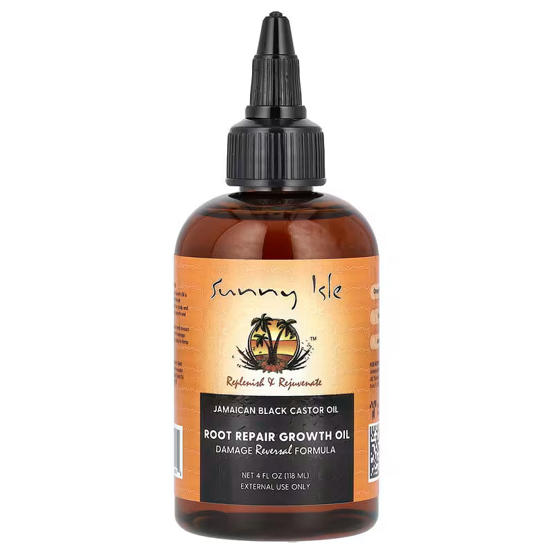 Sunny Isle - Huile de ricin noir jamaïcaine pour la croissance et la réparation des cheveux - 120 mL - Sunny Isle - Ethni Beauty Market