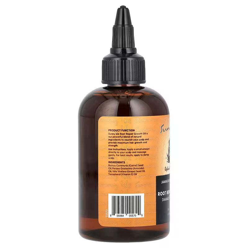 Sunny Isle - Huile de ricin noir jamaïcaine pour la croissance et la réparation des cheveux - 120 mL - Sunny Isle - Ethni Beauty Market