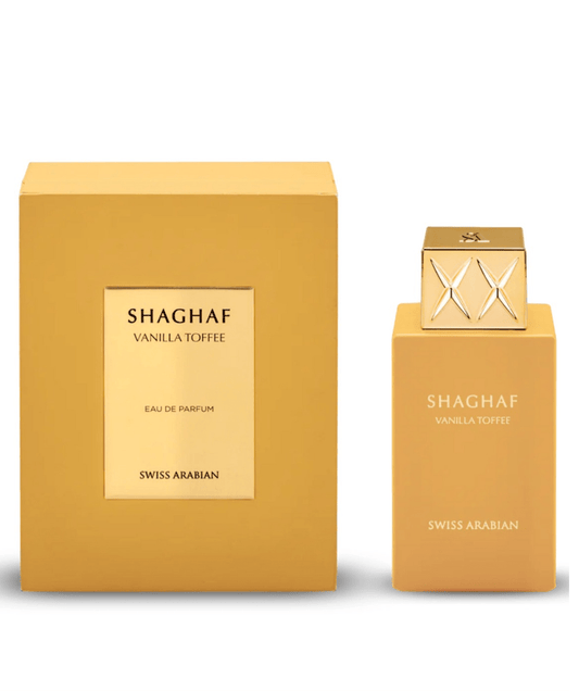 Shaghaf Vanilla Toffee Eau de Parfum – Swiss Arabian – 75 ml - Swiss Arabian - Ethni Beauty Market