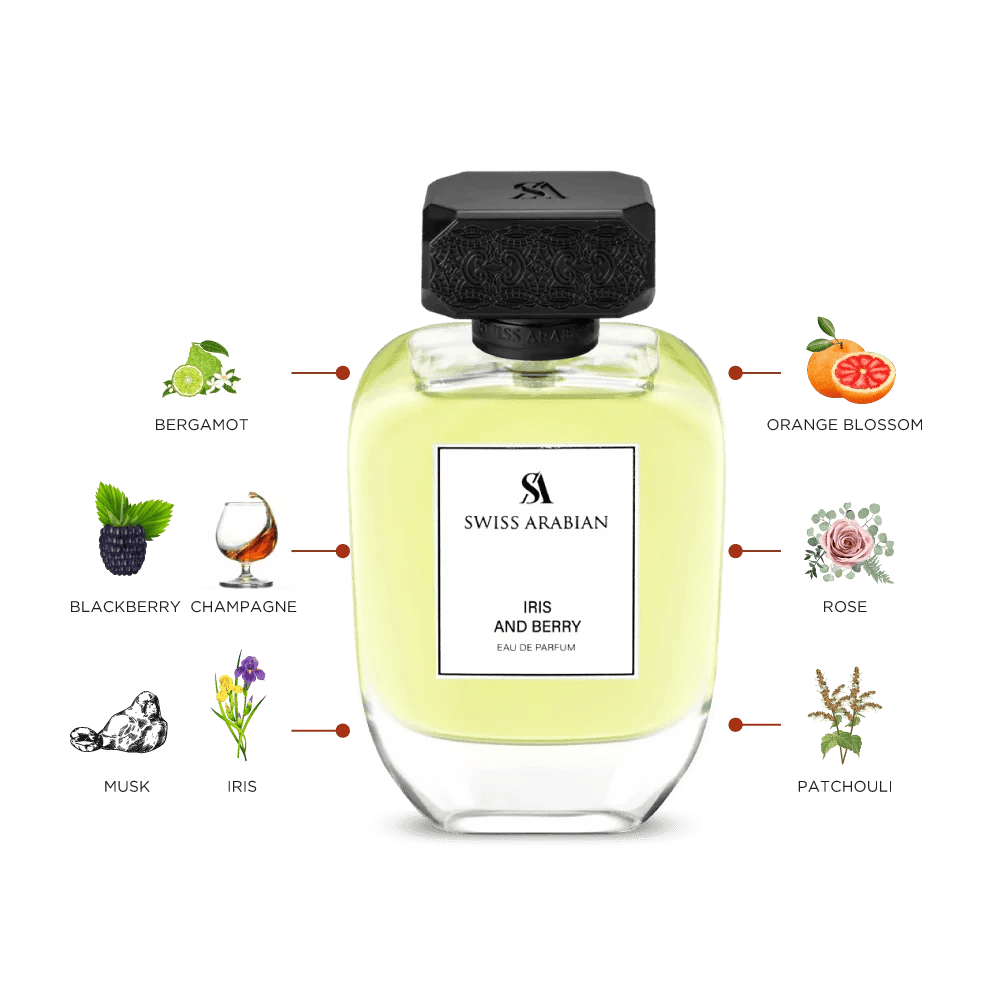 Swiss Arabian – Iris & Berry – Extrait de Parfum 100ml - Swiss Arabian - Ethni Beauty Market