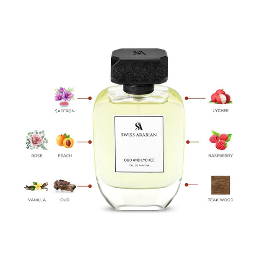 Swiss Arabian Eau de Parfum Swiss Arabian  Parfum –Oud & Lychee– Extrait de Parfum pour femme 100ml