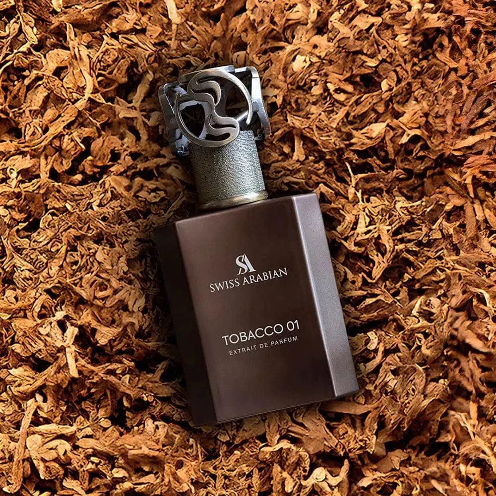 Swiss Arabian - TOBACCO 01 Parfum pour Homme - 50ml - Swiss Arabian - Ethni Beauty Market