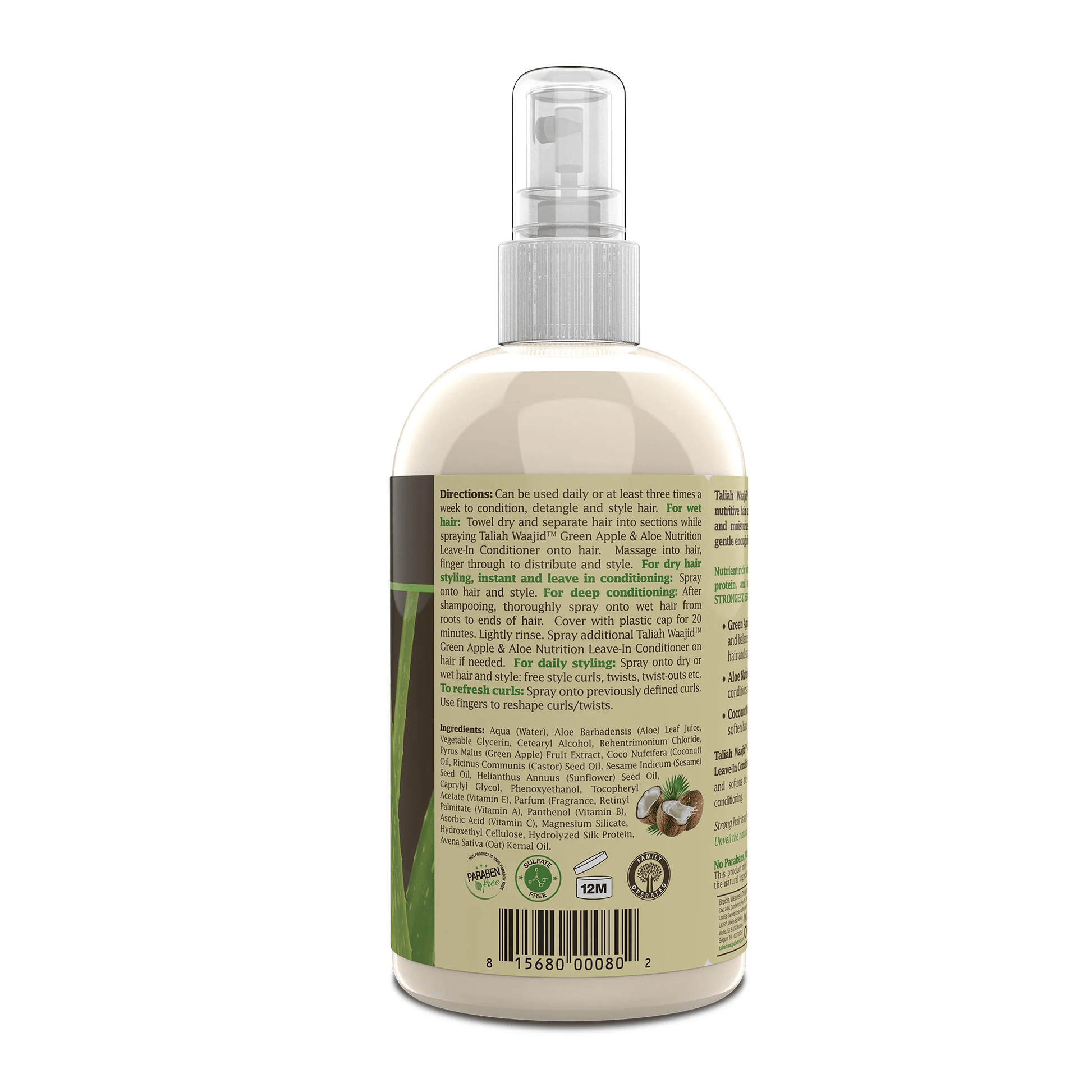 Taliah Waajid - Leave-in conditioner "pomme et aloé vera" - 355ml - Taliah Waajid - Ethni Beauty Market