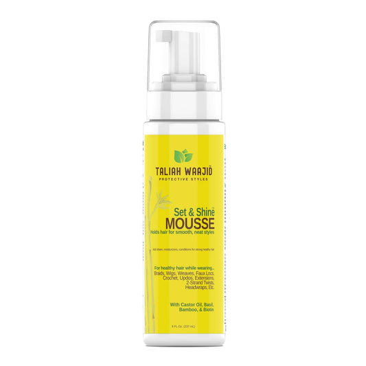 Taliah Waajid Mousse Capillaire Taliah Waajid - Protective Styles  Mousse Coiffante "Set And Shine Mousse" 237ml