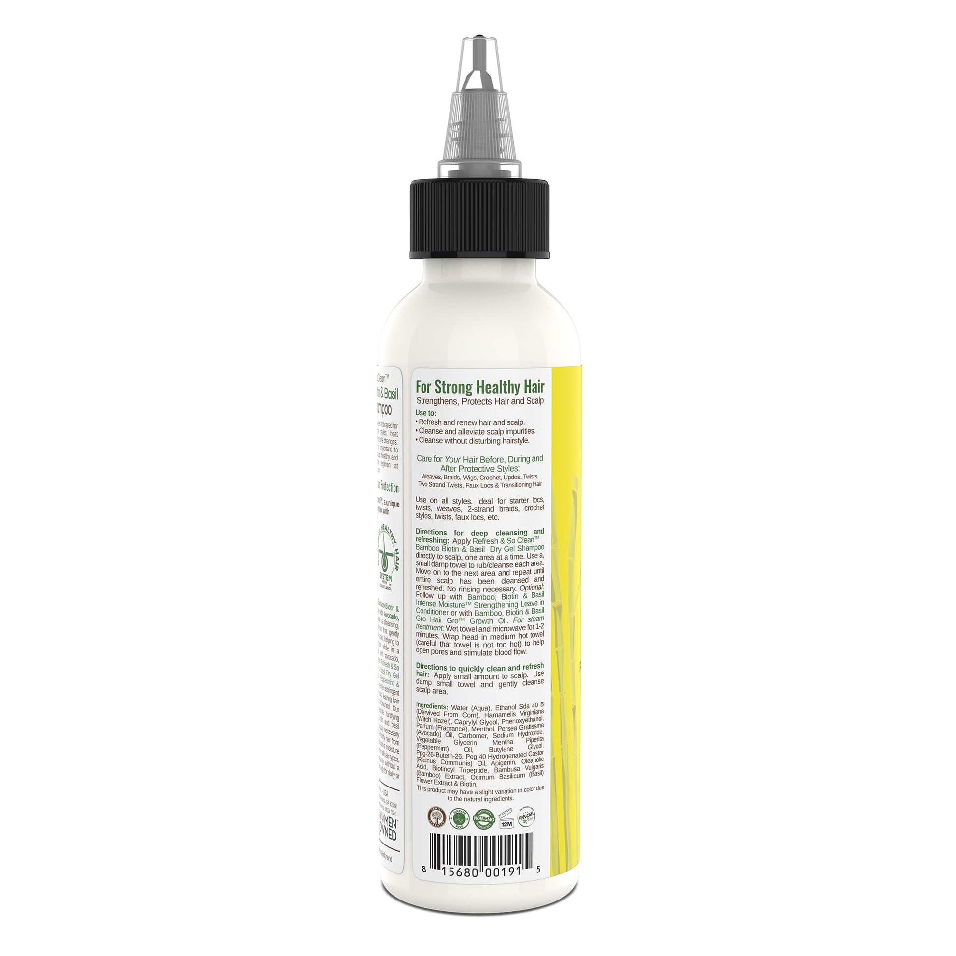 Taliah Waajid - Shampoing sec en gel "Bamboo Avocado & Peppermint" - 118ml - Taliah Waajid - Ethni Beauty Market