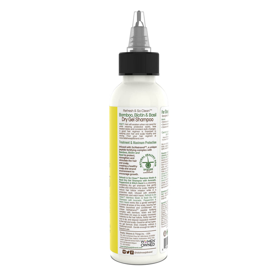 Taliah Waajid – Shampoing sec en gel Bamboo Avocado & Peppermint - 118ml - Taliah Waajid - Ethni Beauty Market