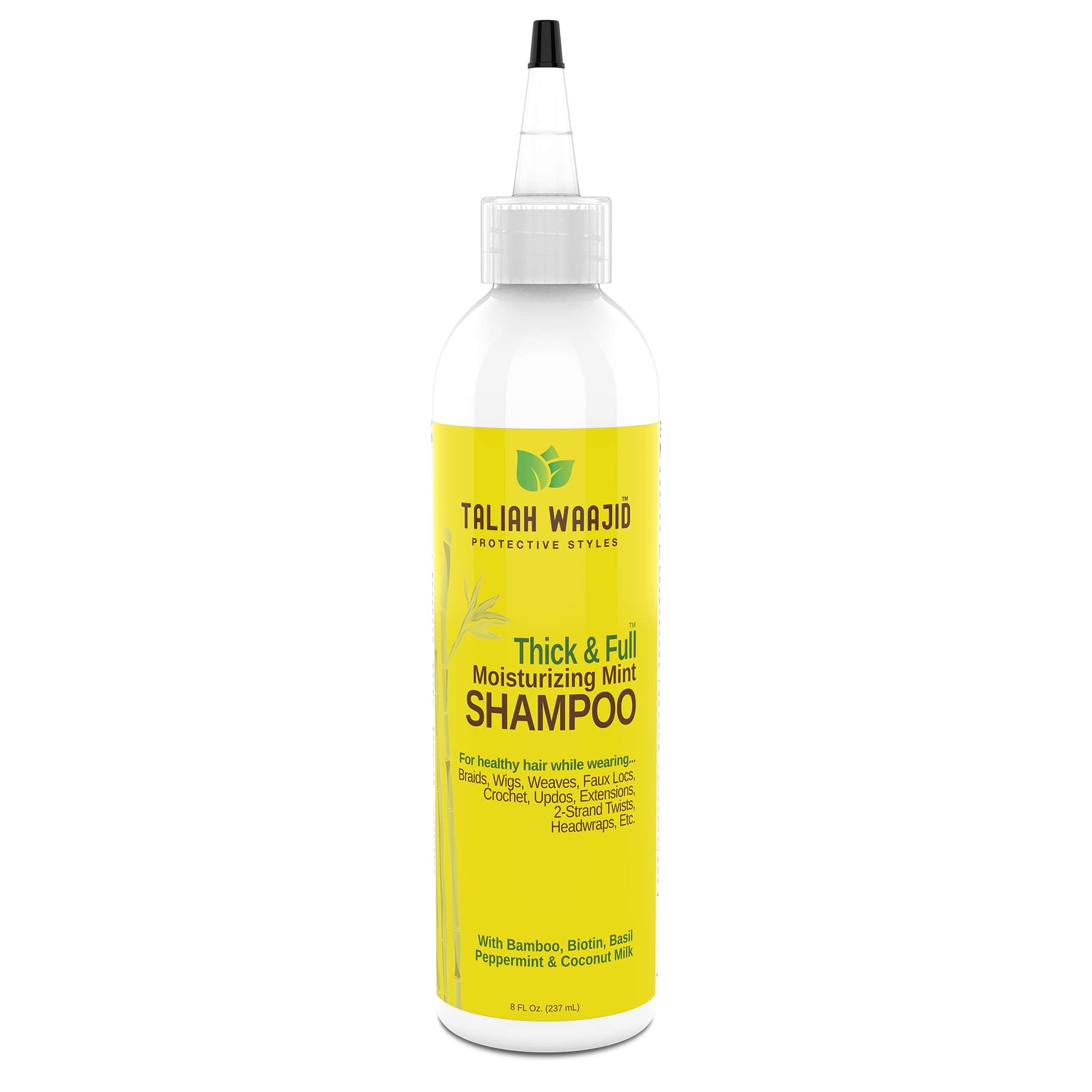 Taliah Waajid - Bamboo Biotin & Basil - "Mint" moisturizing shampoo - 237ml - Taliah Waajid - Ethni Beauty Market