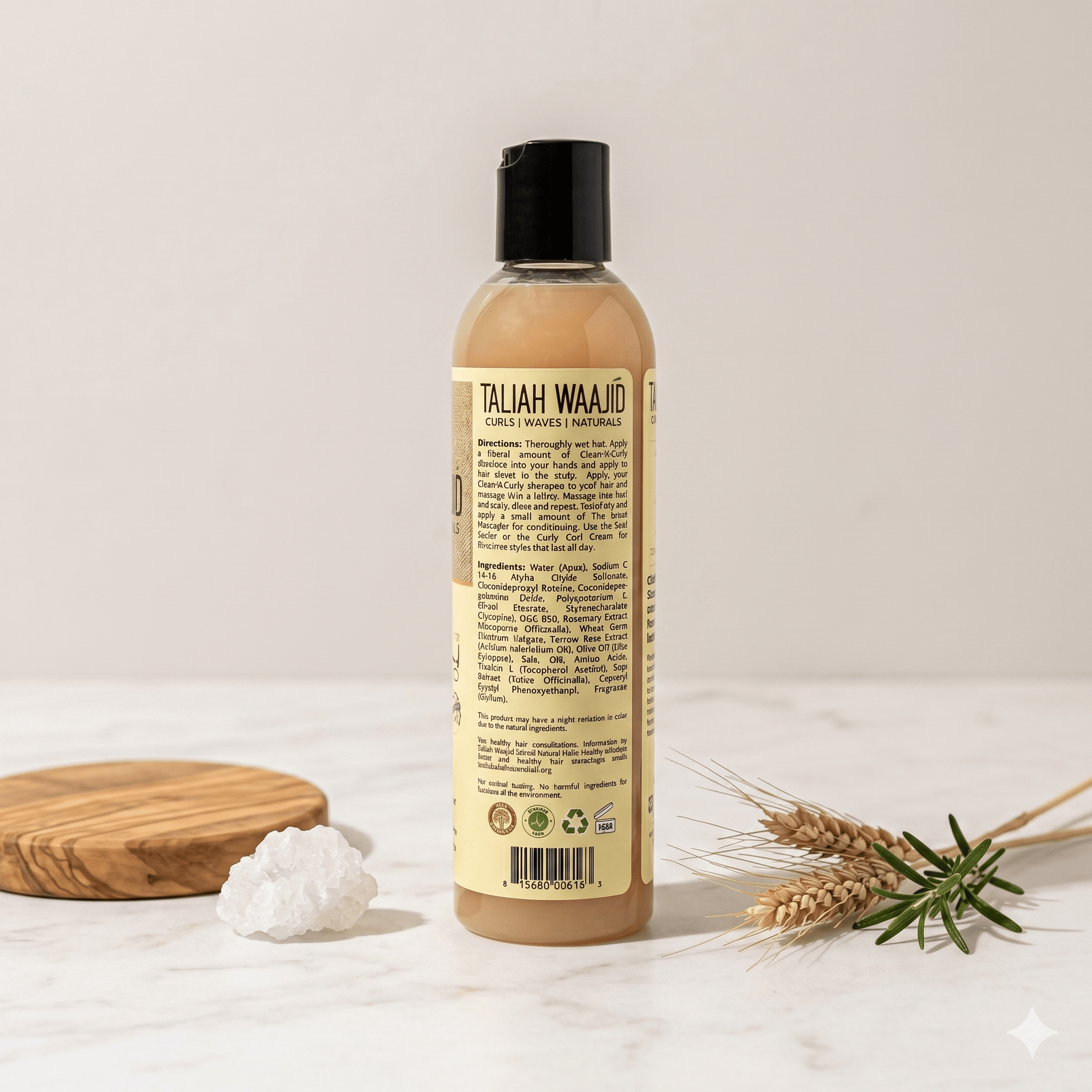 Taliah Waajid - Shampoing hydratant "clean-n-curly" - 237ml - Taliah Waajid - Ethni Beauty Market