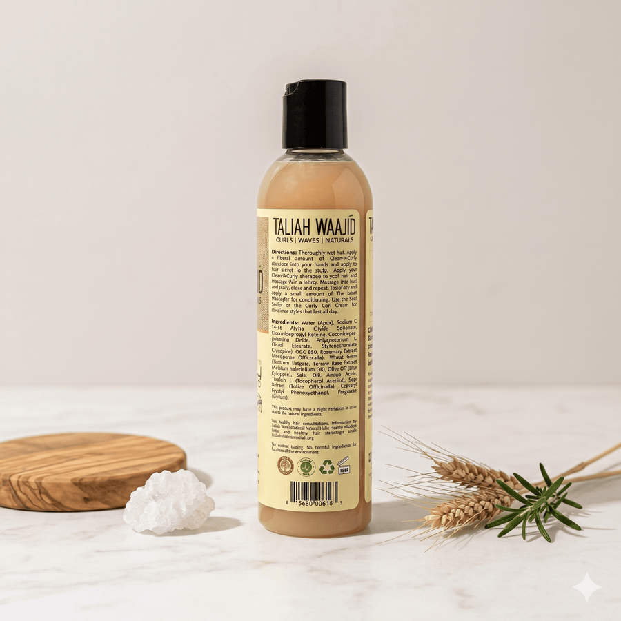 Taliah Waajid - Shampoing hydratant "clean-n-curly" - 237ml - Taliah Waajid - Ethni Beauty Market